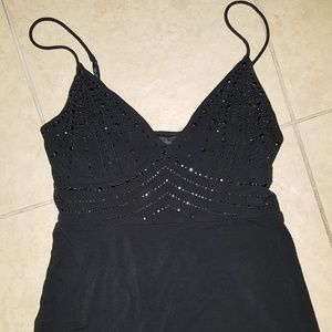 Express top, studded black
